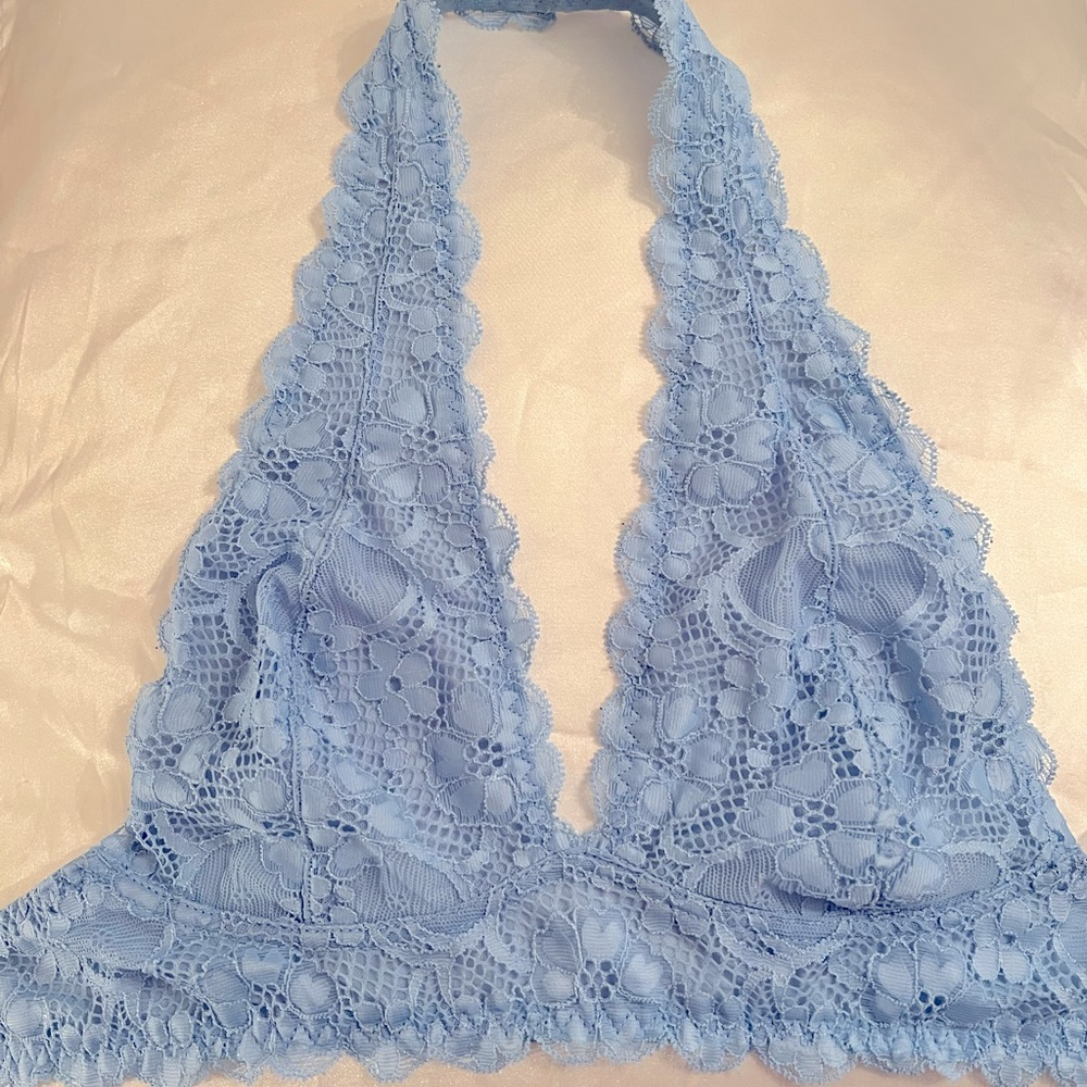 Blue bralette